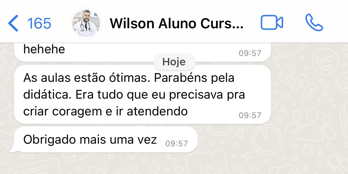 Depoimento real de aluno 5
