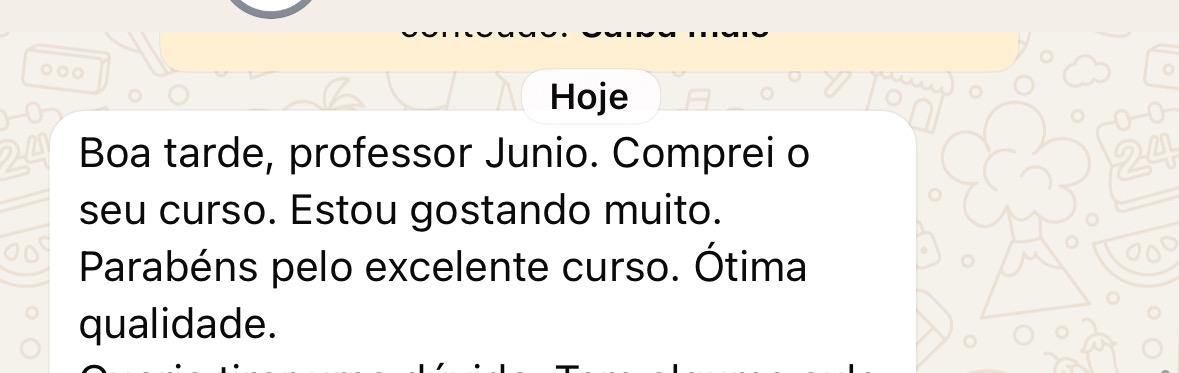 Depoimento real de aluno 9